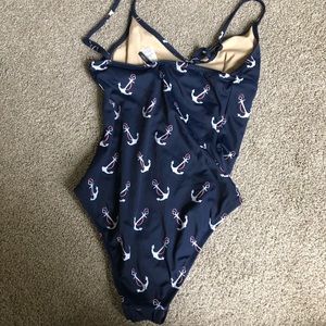 Jcrew small one piece sailor swimsuit